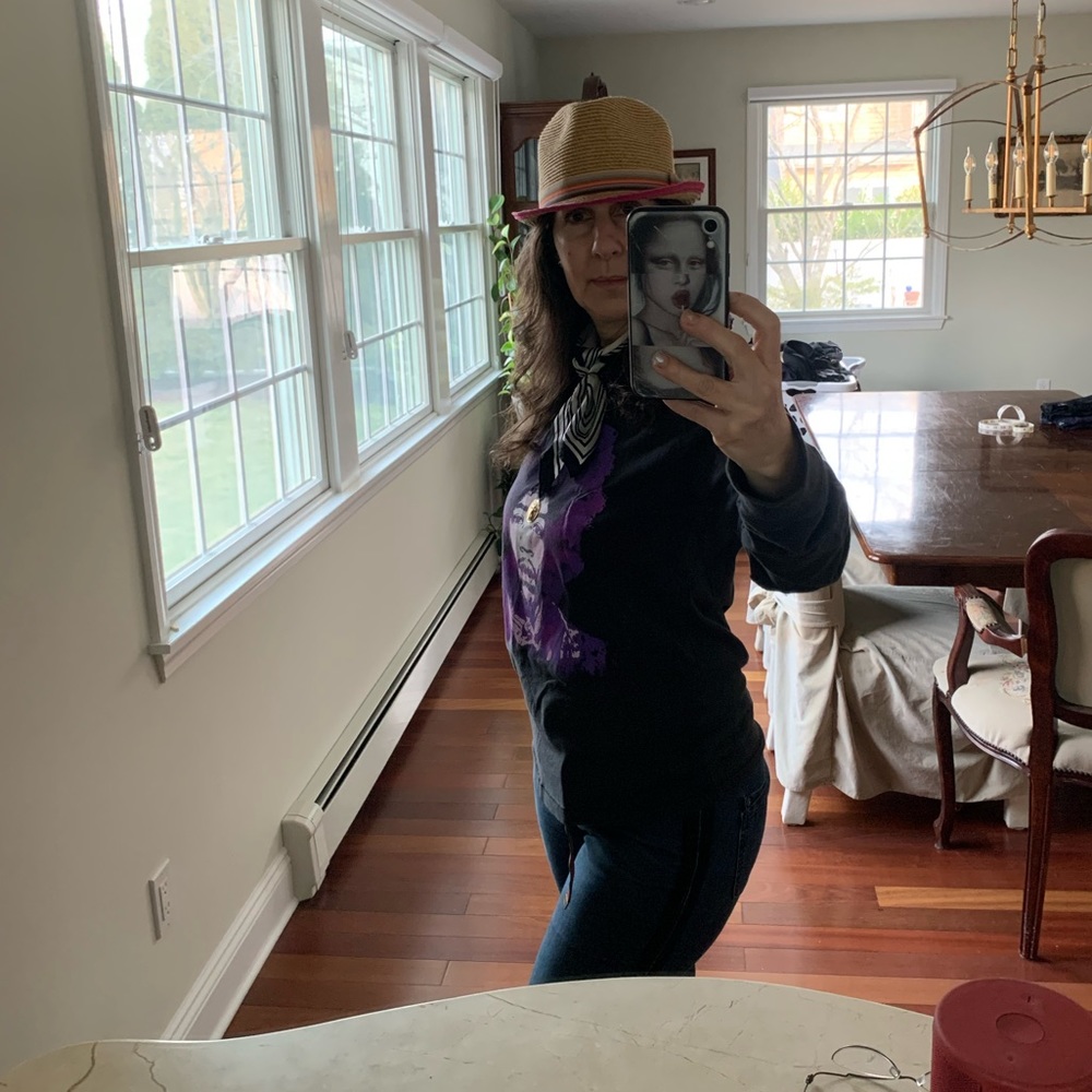 Pink Paper hat Beach Pool Vacation hat w vintage The Palms matchbook - Picture 6 of 8